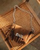 INDIVIDUAL WOMAN CHOCOLATE SUEDE SHOULDER BAG INDIVIDUAL