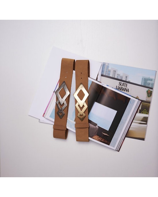 INDIVIDUAL SUZANNE SUEDE LEATHER BELT