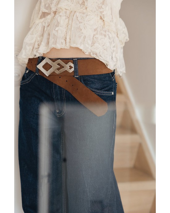 INDIVIDUAL SUZANNE SUEDE LEATHER BELT