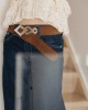 INDIVIDUAL SUZANNE SUEDE LEATHER BELT