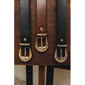 INDIVIDUAL "No words" leather belt