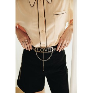 INDIVIDUAL ALL FOR LOVE CHAIN BELT