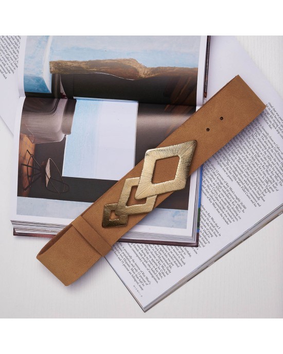 INDIVIDUAL SUZANNE SUEDE LEATHER BELT