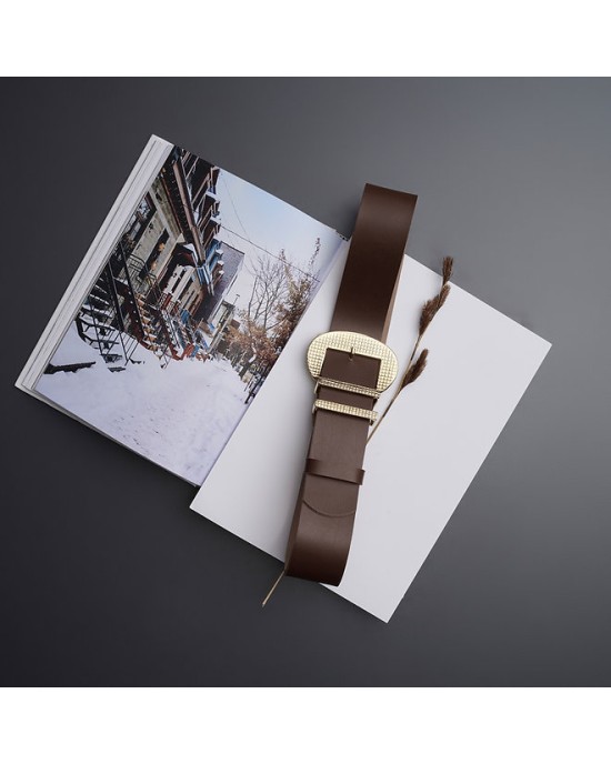 INDIVIDUAL ART LEATHER ROUND AND ROUND BELT