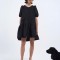 Black cotton brocade dress @milkwhiteofficial SS20’ new collection #milkwhiteofficial #newcollection #fashionstyle #iger #fashionista #minidresses #blackdress #instaboutique #clairesclosetretroboutique