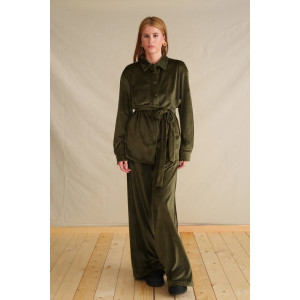 CHAKI RETRO VELVET SET GEORGINA TRIKOGIA