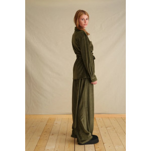 CHAKI RETRO VELVET SET GEORGINA TRIKOGIA