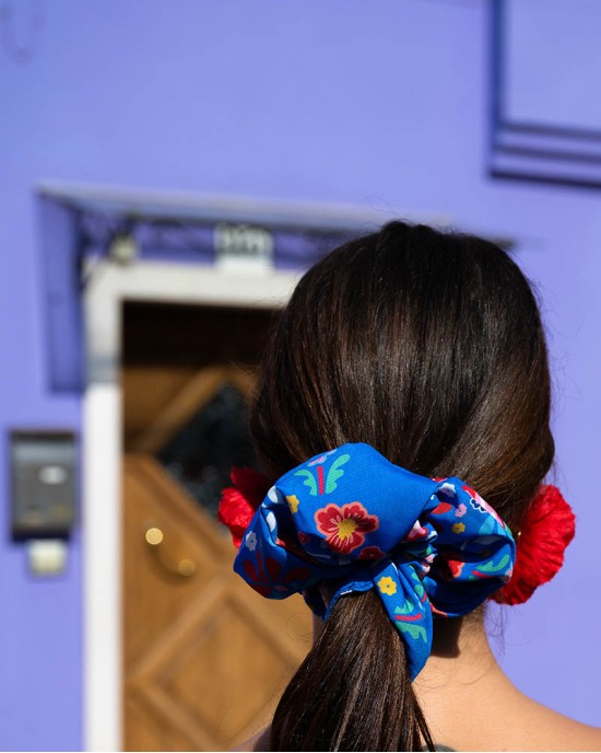 ZETA DRESS BLUE MEXICAN SOBOHEMIAN ZETA DRESS BLUE MEXICAN SOBOHEMIAN