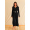 AMORE DARK BLUE DRESS TRIKOGIA