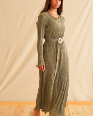 AMORE DRESS MINT TRIKOGIA