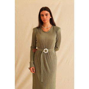AMORE DRESS MINT TRIKOGIA