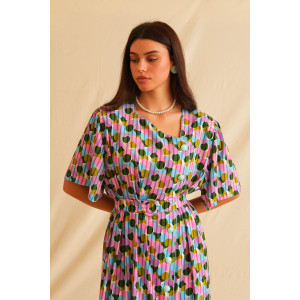 COLORFULL VINTAGE MAXI DRESS TRIKOGIA