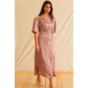 MELISSA JACQUARD MAXI DRESS TRIKOGIA
