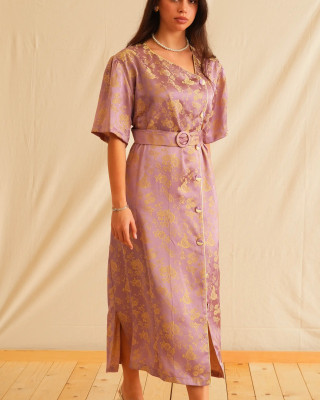 MELISSA JACQUARD MAXI DRESS TRIKOGIA