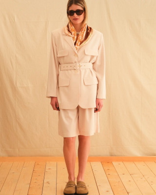 VANILLA SAFARI BLAZER TRIKOGIA