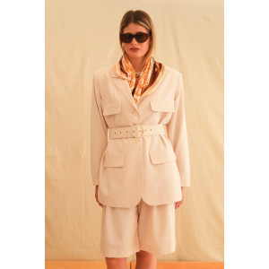 VANILLA SAFARI BLAZER TRIKOGIA
