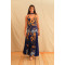 BLUE OCEAN MAXI DRESS TRIKOGIA