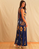 BLUE OCEAN MAXI DRESS TRIKOGIA