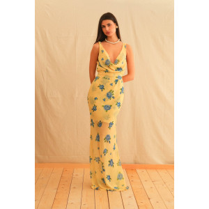 DAPHNE DRAPPED DRESS TRIKOGIA