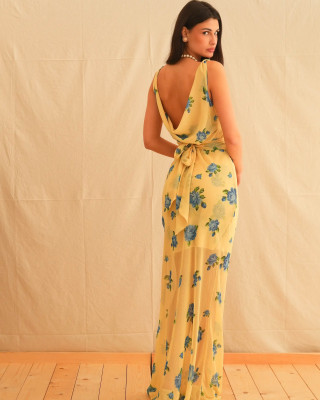 DAPHNE DRAPPED DRESS TRIKOGIA