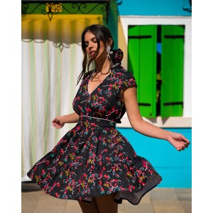 NORΑ MINI DRESS JAPANESE SOBOHEMIAΝ
