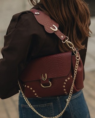 HUNGRY HEART SHOULDER BAG CHERRY INDIVIDUAL
