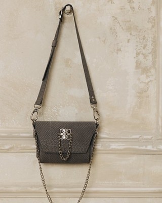 DON'T STOP THE DANCE GREY SUEDE INDIVIDUAL