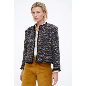 MULTI COLOR TWEED JACKET WILD PONY