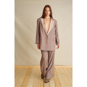 HER CLOSET OVERSIZED BLAZER TRIKOGIA