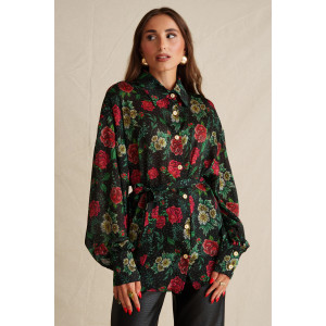 HELLENS GARDEN OVERSIZED SHIRT GEORGINA TRIKOGIA