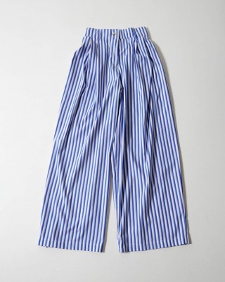 MILKWHITE Cotton Pants With Stripes