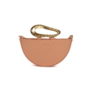 LA CHAINE DAPHNE PEACH BAG