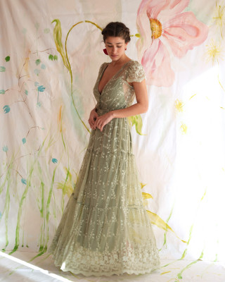 LACEWING DRESS MADAMESHOUSHOU