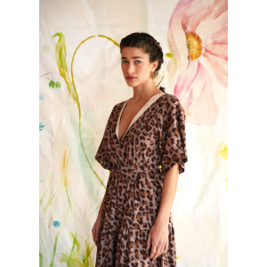 PARMA DRESS AMIMAL PRINT MADAMESHOUSHOU