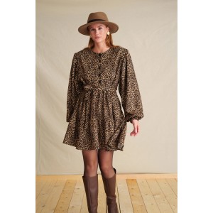 Animal Futter Mini Dress