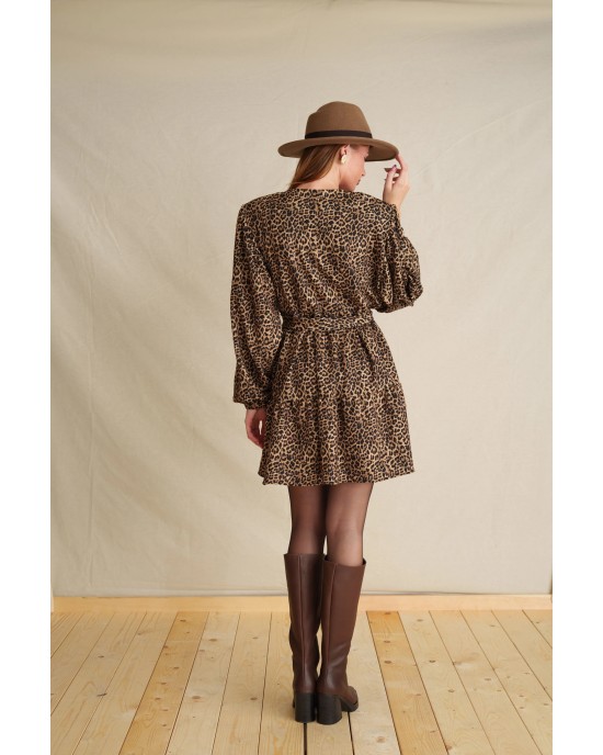 Animal Futter Mini Dress