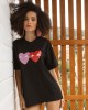 AGAPE BLACK T SHIRT