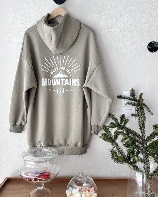 DENTELLE MOUNTAINS HOODIE OVERSIZED