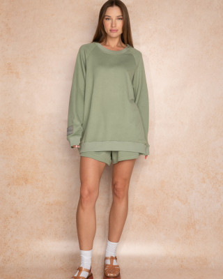 MAEVA THE SWEATSHIRT OLIVE