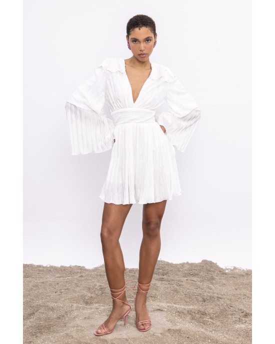 DIONE PLEATED DRESS BE A BEE