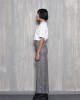 ALAFIA SILVER SEQUIN MIDI SKIRT TAG ALAFIA SILVER SEQUIN MIDI SKIRT TAG