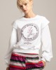 PEACE AND CHAOS ELECTRIC GLITTER JUMPER