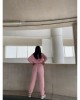 Ciel Concept Pants&Hoodie Set (pink)