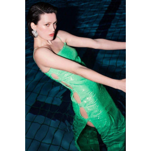 Stefania Vaidani Cahuita Sequin Dress