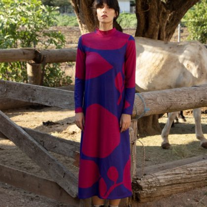 EMILY DRESS CHERRY MUSE