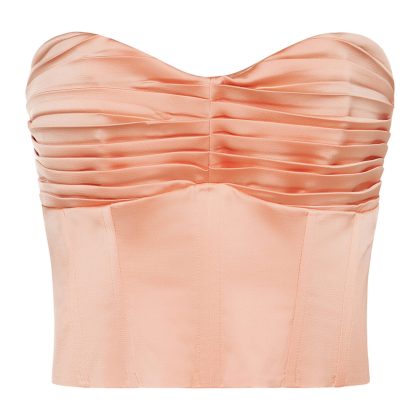 LA CHAINE ANGEL CORSET TOP PEACH