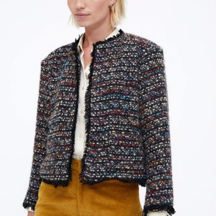 MULTI COLOR TWEED JACKET WILD PONY