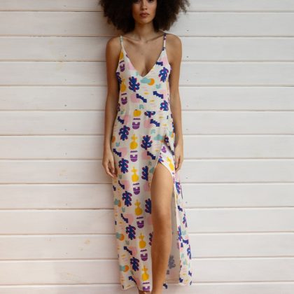 CYCLADES MORNING DRESS CHERRY MUSE