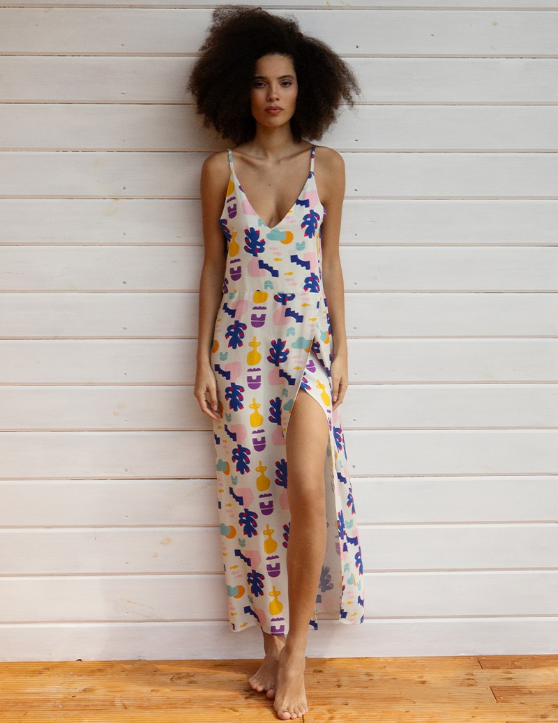 CYCLADES MORNING DRESS CHERRY MUSE