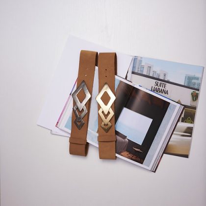 INDIVIDUAL SUZANNE SUEDE LEATHER BELT
